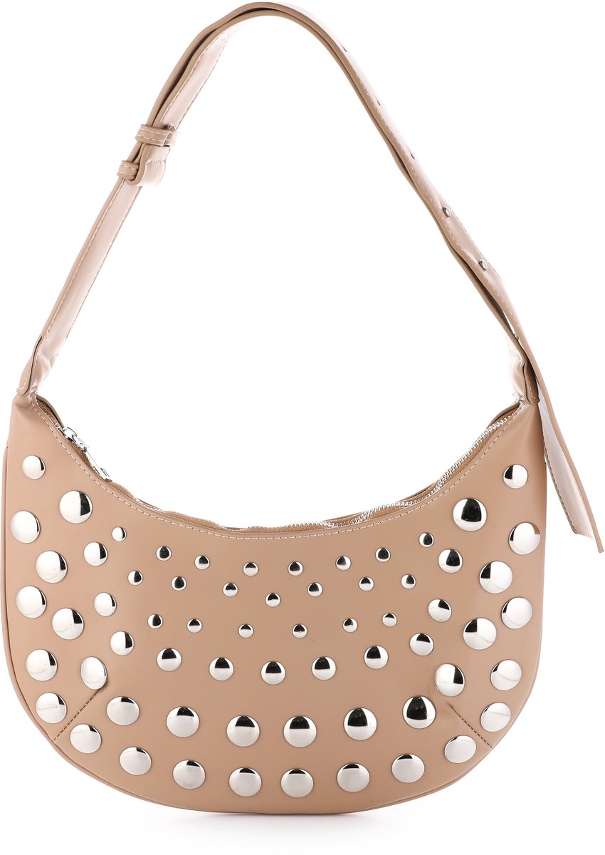 "Leren" Tas | Studs & Stylish | Camel