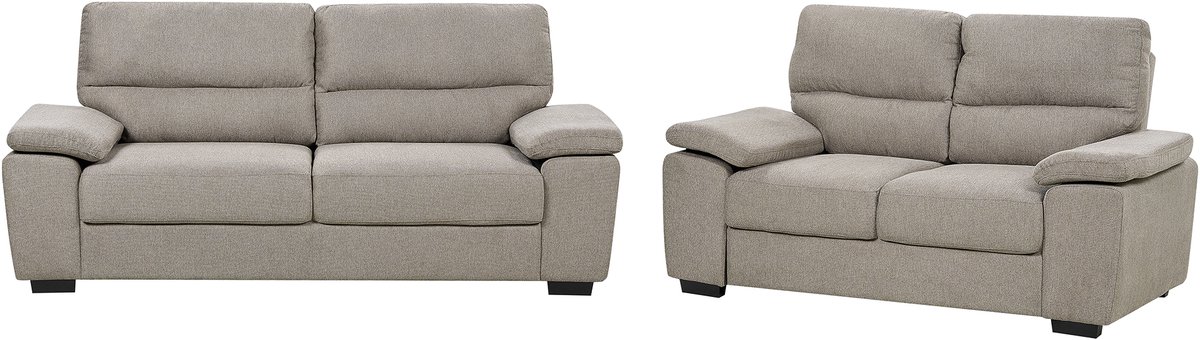 VOGAR - Bankenset - Lichtbruin - Polyester
