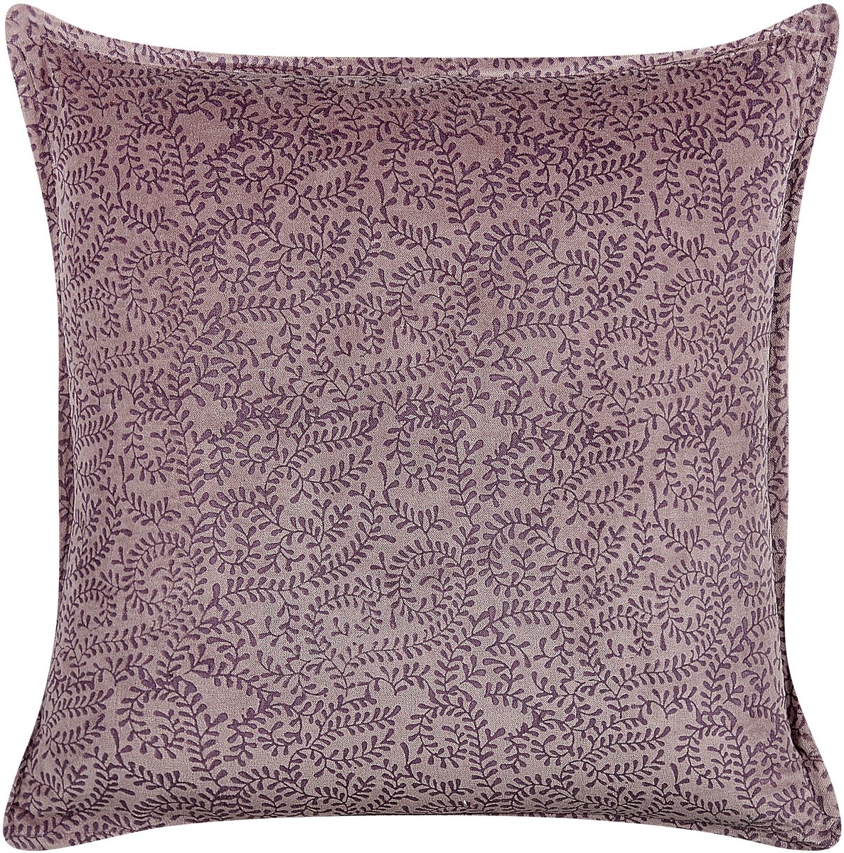 Beliani KALMIA - Sierkussen - Roze - 45 x 45 cm - Fluweel