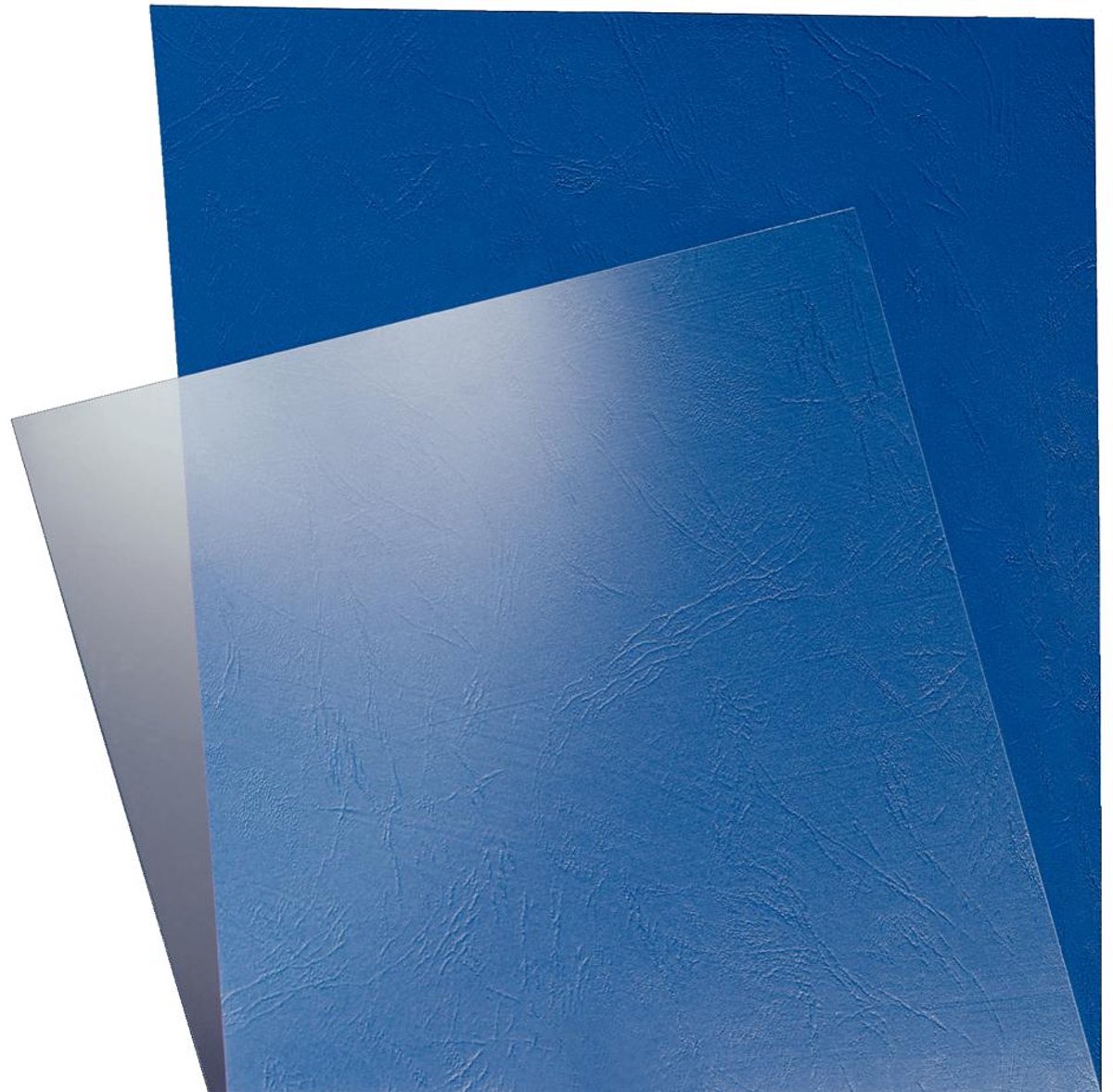 LEITZ voorbladen A4 PVC glashelder 0,15 mm