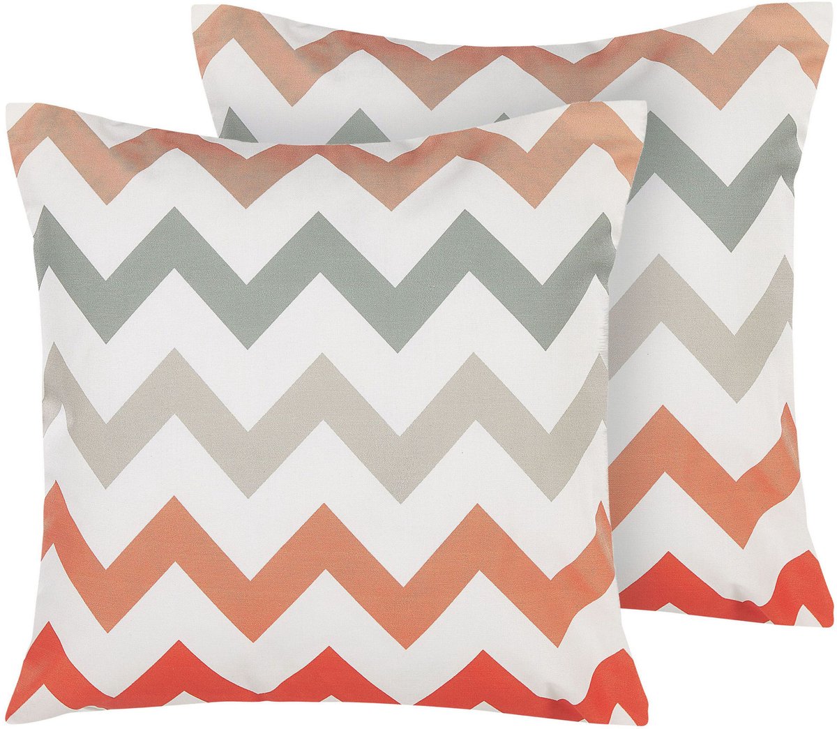 LAGARO - Tuinkussen set van 2 - Multicolor - 45 x 45 cm - Polyester