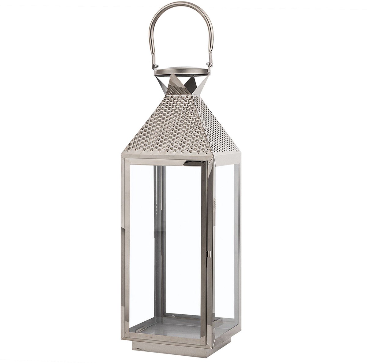 BALI - Lantaarn - Zilver 55 cm - RVS