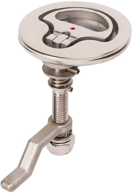 Loquet à Cam pour bateau, trappe réglable en acier inoxydable 316 poli avec plaque arrière pour loquet de navire/bateau