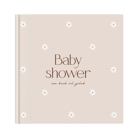 Babyshower boek | invulboek | Gastenboek babyshower | Babyshower boek | Madelief | Writemoments