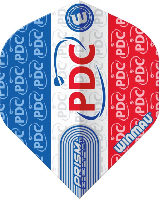 Winmau Prism Zeta PDC V5 - Dart Flights van Merkloos — afbeelding 2