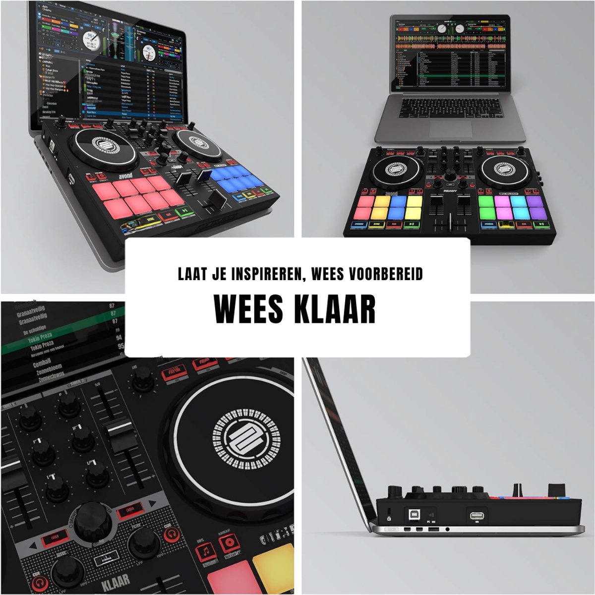 null SCH DJ Controller met 16 RGB pads en 9 power modes thumbnail 7