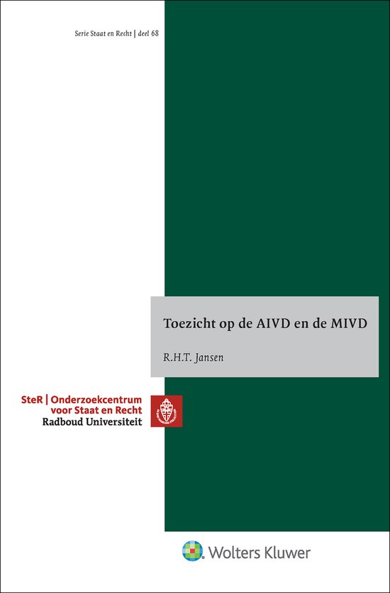 Toezicht op de AIVD en de MIVD - cover