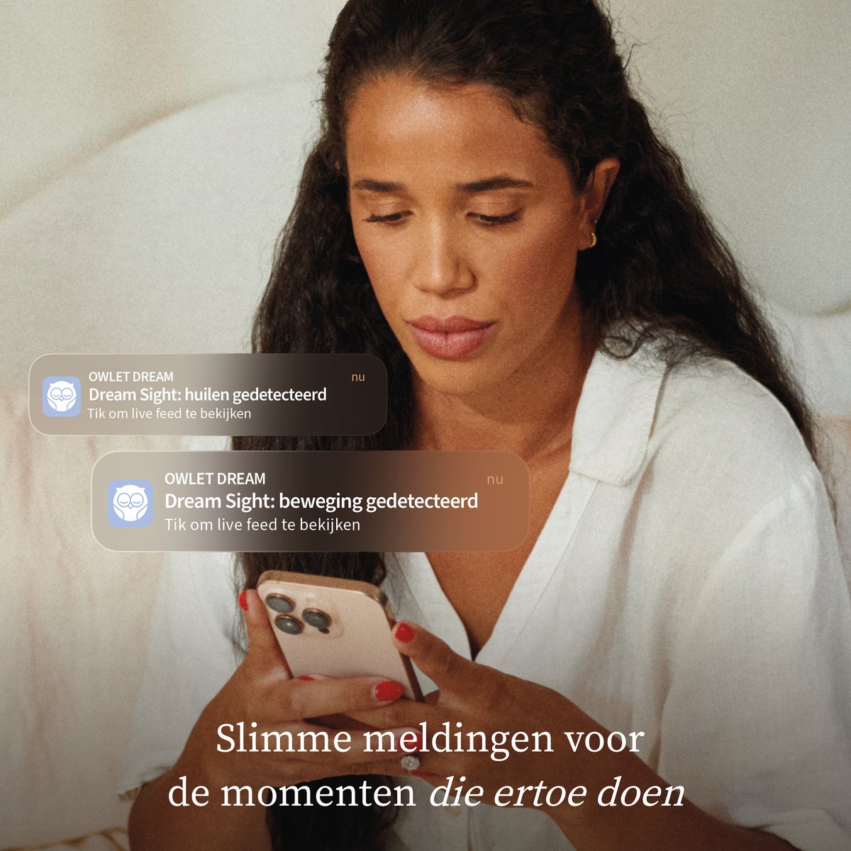 Owlet Dream Sight Babyfoon 2K HD Camera met Bewegingsdetectie - afbeelding 3