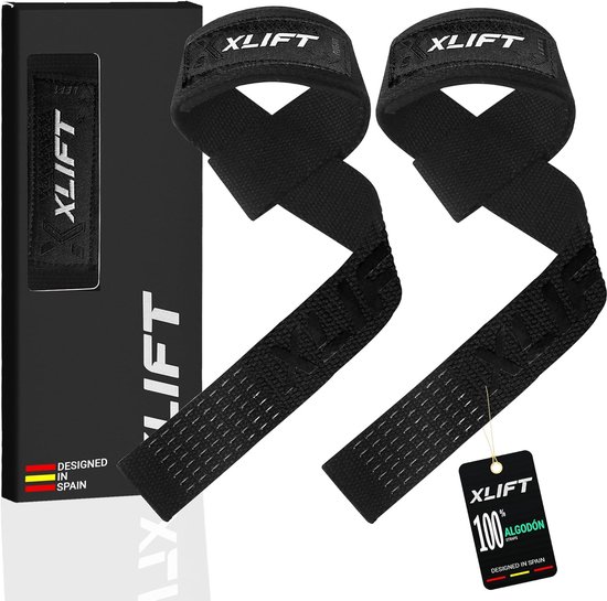 U Fit One Zilver Lifting Straps - Deadlift straps - Powerlifting