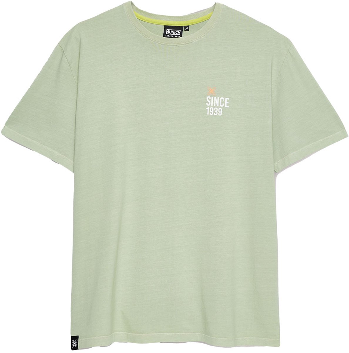 Munich Regular Kick Off Lifestyle T-shirt Met Korte Mouwen Groen XL Man