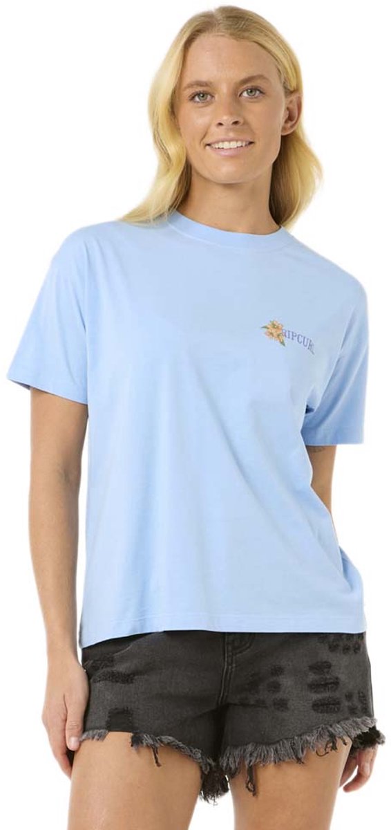 Rip Curl La Joya Relaxed Tee Mid Blauw