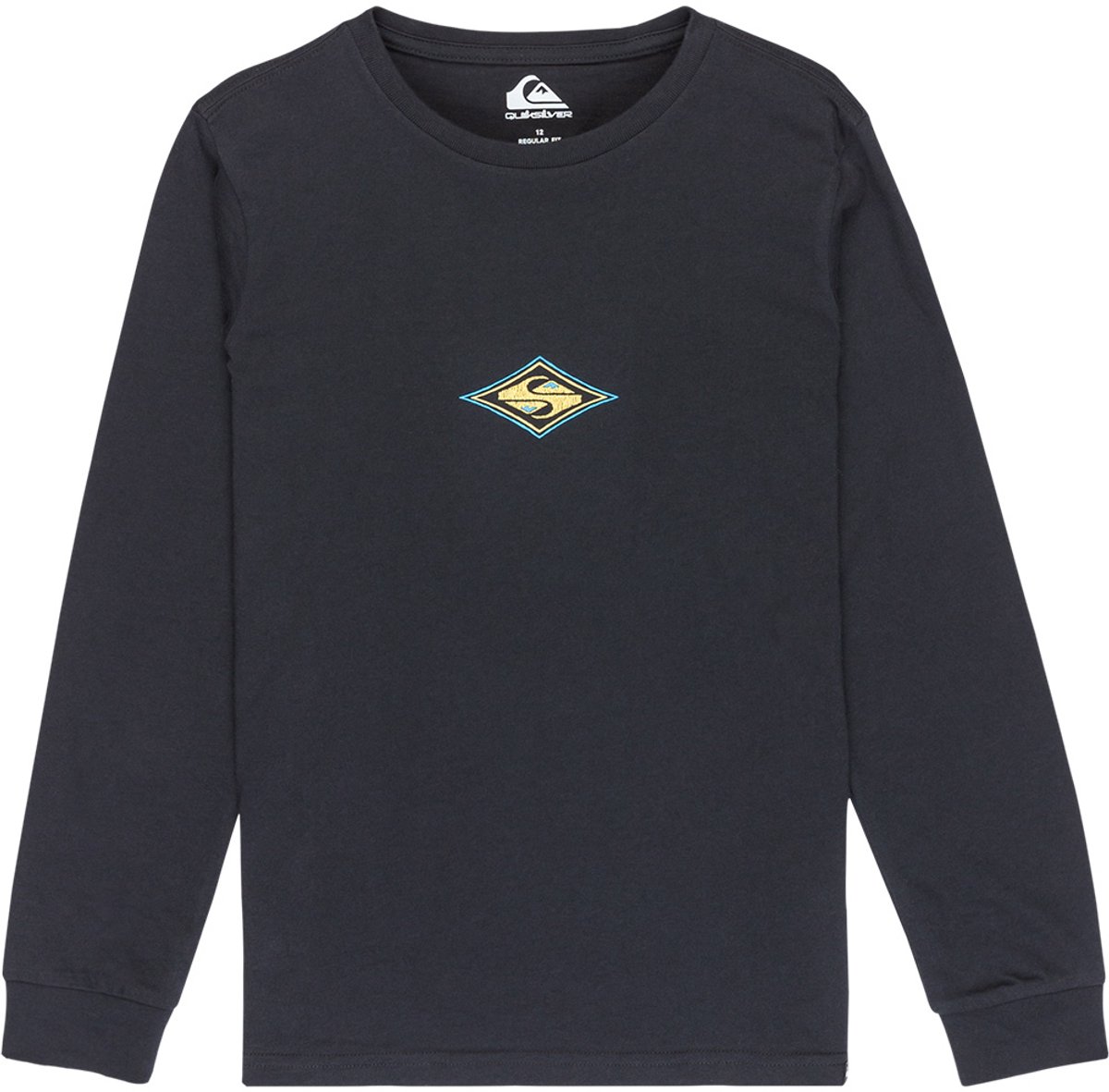 Quiksilver Ev Swell Ovation T-shirt Met Lange Mouwen 8 Years Jongens Zwart