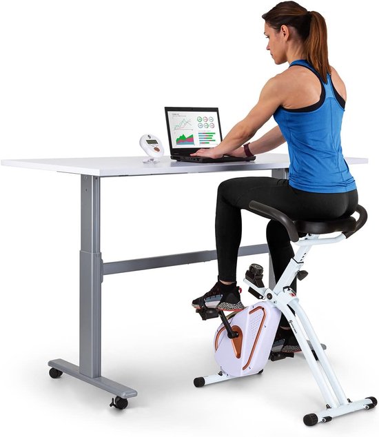 Hometrainer met Verstelbare Hoogte en Trainigscomputer - Ergometer ...