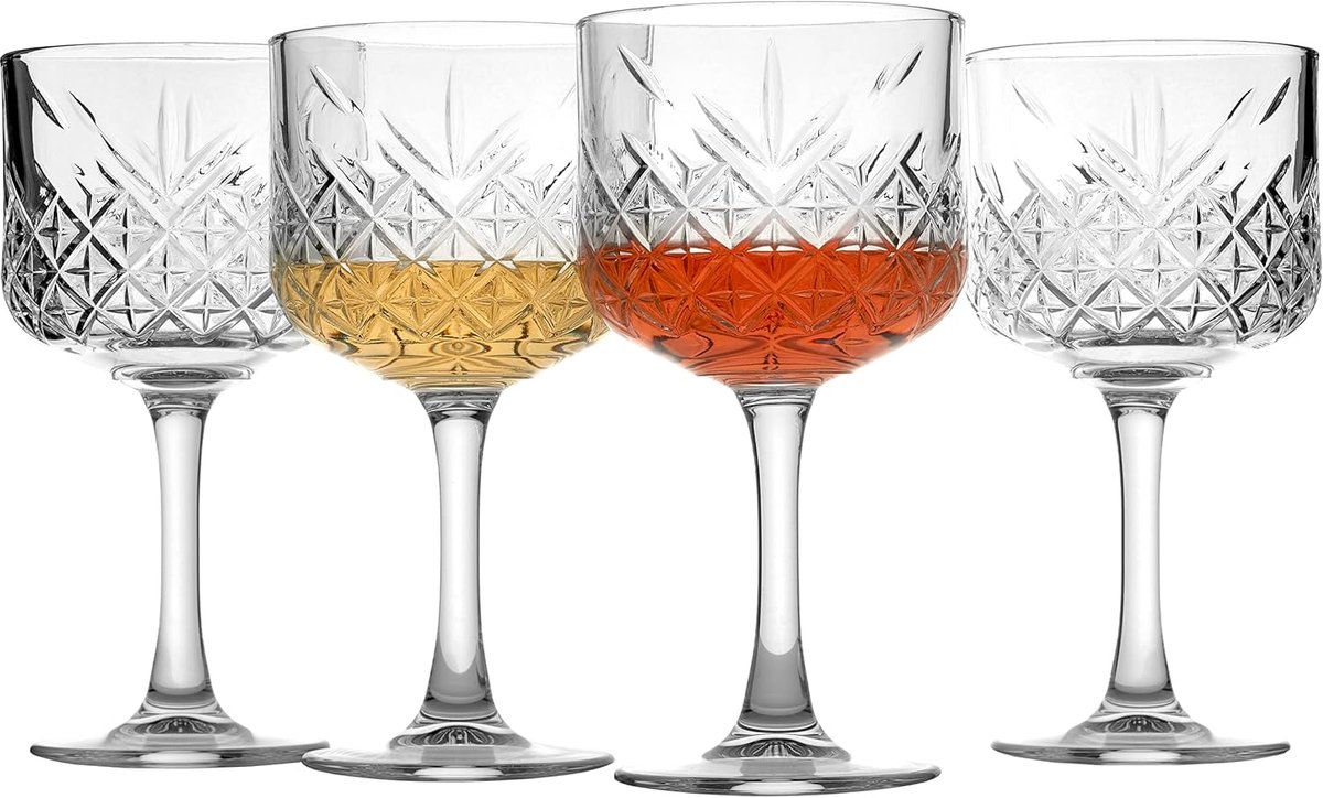 Set van 4 wijnglazen voor Gin & Tonic - 1000 ml