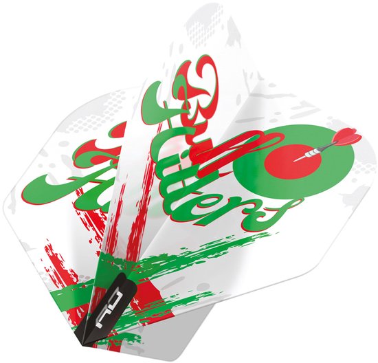 Red Dragon Bullhitters NO2 - Dart Flights van Red Dragon — afbeelding 3