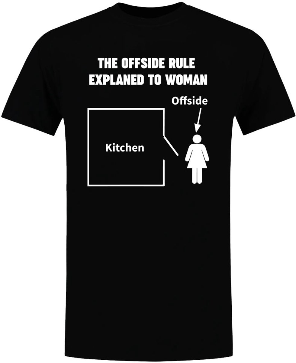 The Offside Rule Heren T-shirt - voetbal - buitenspel - sport - grappig - shirt