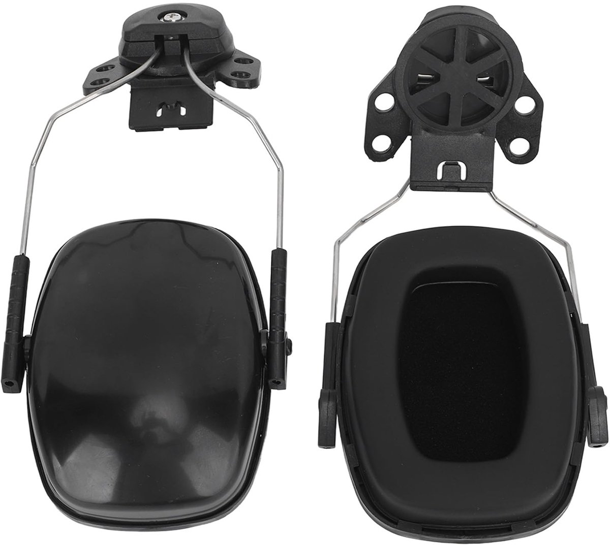 Helmet Attachable Earmuff Safety Noise Reduction for Construction Site Safety Helmet Earmuff