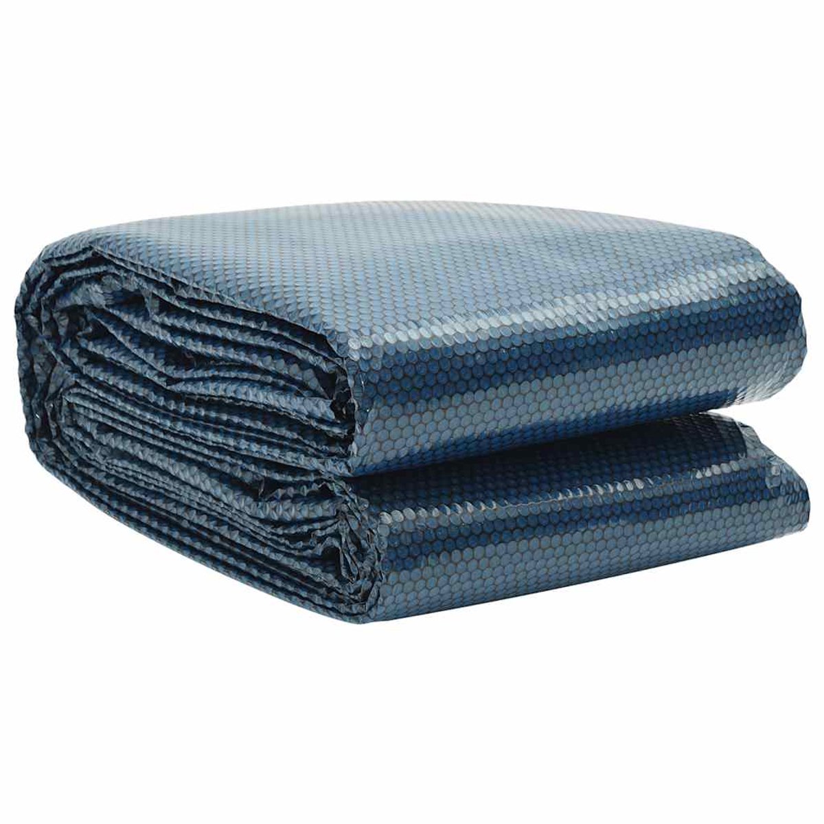 vidaXL - Zwembadfolie - solar - drijvend - 300 - cm - PE - zwart - en - blauw