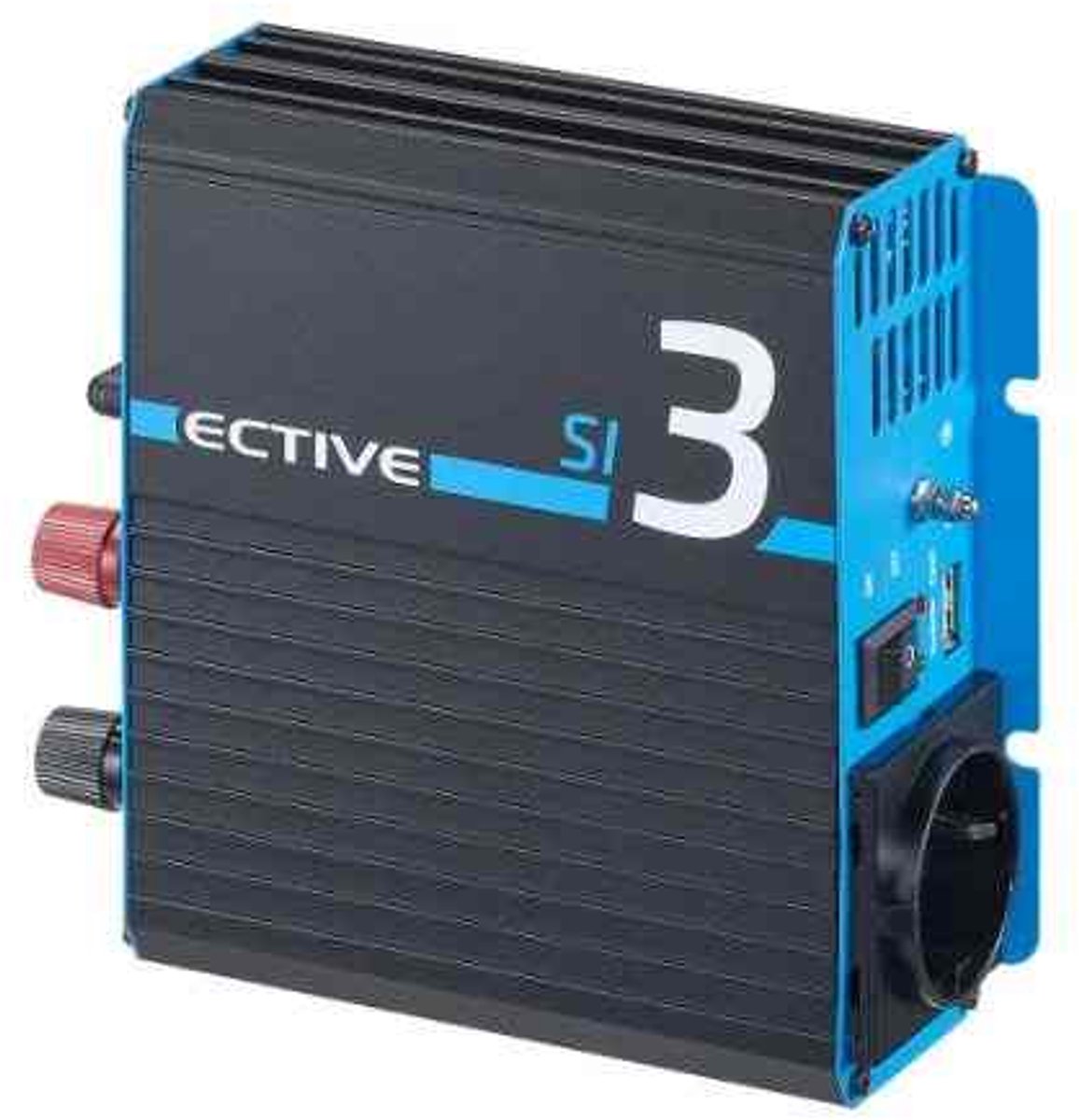 Omvormer zuivere sinus 12V-230V - Ective SI - SI 3, 12V-230V