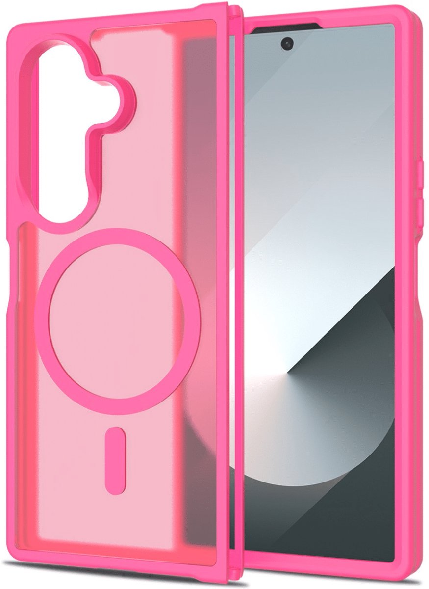 Casemania - Backcover - Geschikt voor - Samsung Galaxy Z Fold 7 - Roze