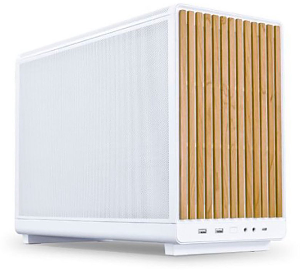 Lian Li A3-mATX White (Wood Edition) midi tower behuizing