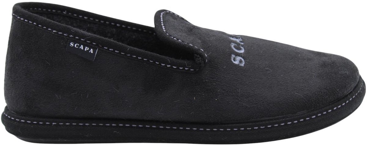 Scapa - Pantoffels - Zwart - Heren - Maat 46 -