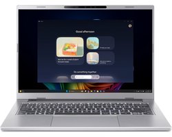 Omslag van "Acer Aspire 14 AI A14-61M-R6S2 AMD Ryzen AI 7 PRO 350 Laptop 35,6 cm (14"") WUXGA 32 GB LPDDR5x-SDRAM 1 TB SSD Wi-Fi 6E (802.11ax) Windows 11 Home Duits Zilver"