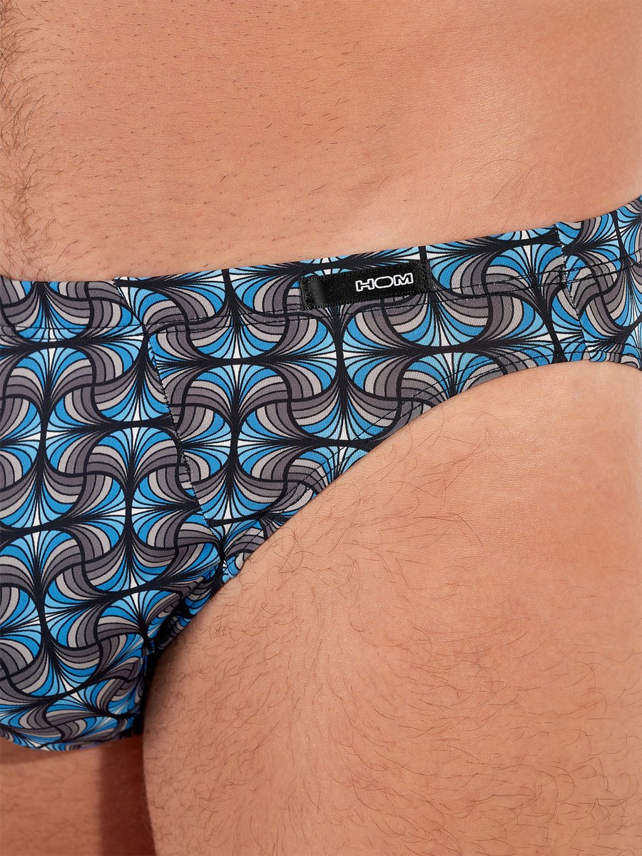 Hom Comfort Micro Briefs Aloys 403085 p284 dark grey print-S
