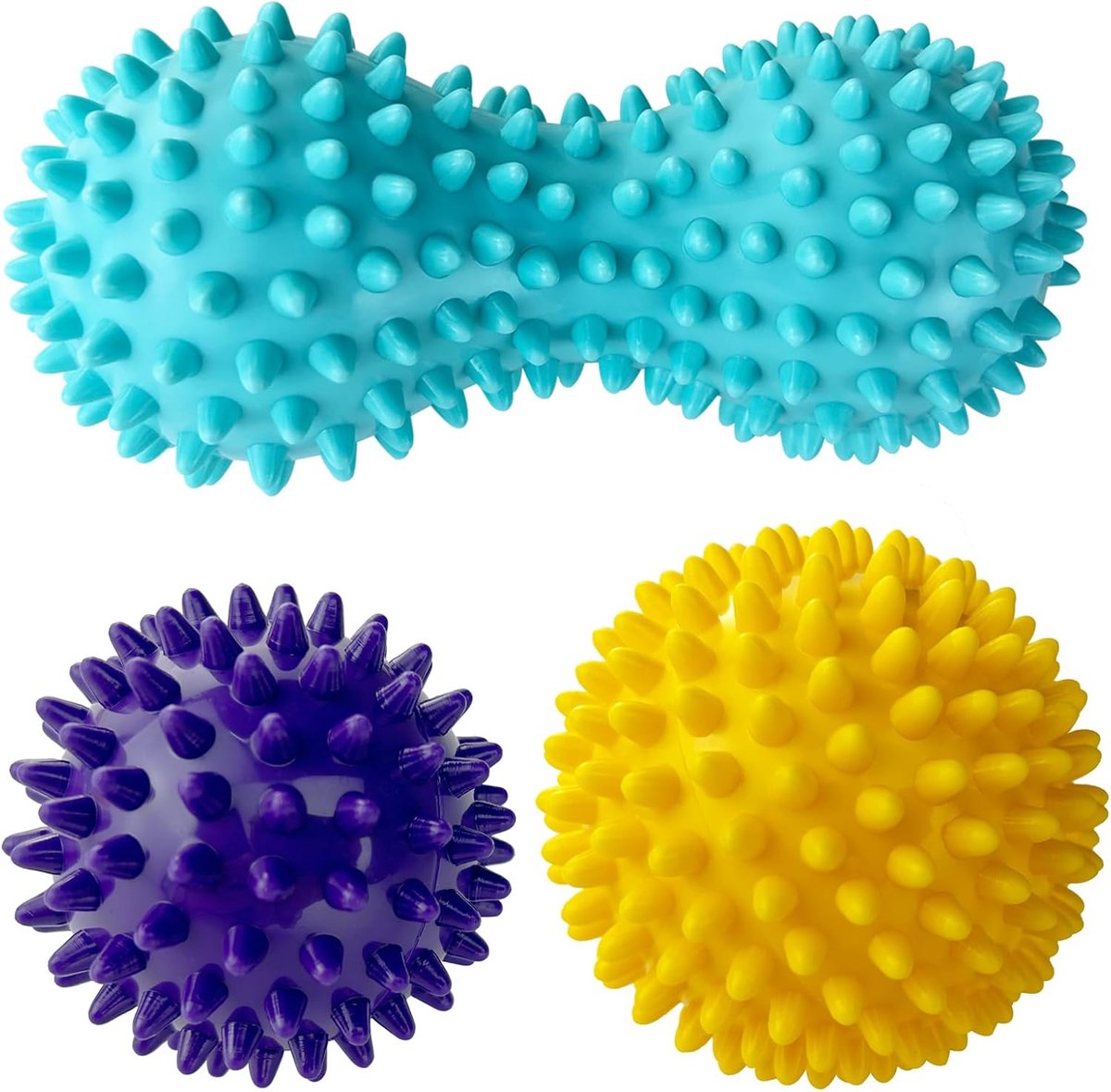 Set van 3 Massageballen voor Diepe Tissue Massage en Pijnverlichting