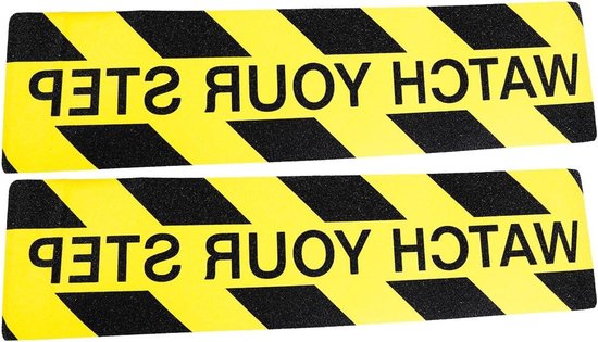 5 cm x 33 m - Zwart-gele veiligheidstape - Waarschuwings- en gevarentape - Voor het