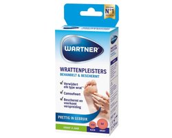 Wartner Wrattenpleister - 2 x 24 stuks - Voordeelverpakking