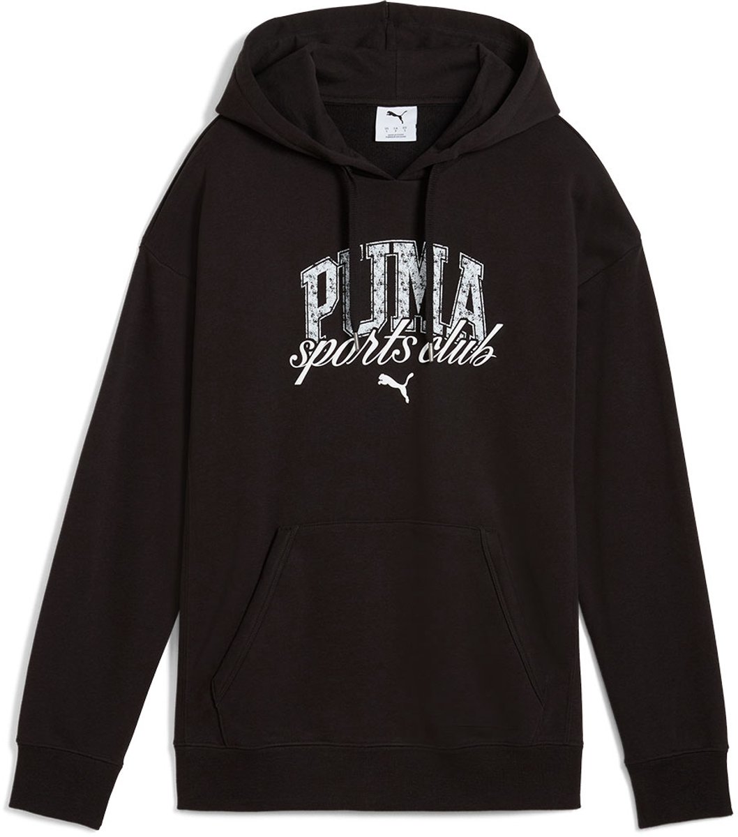 Puma Class Relaxed Hoodie M Vrouw Zwart