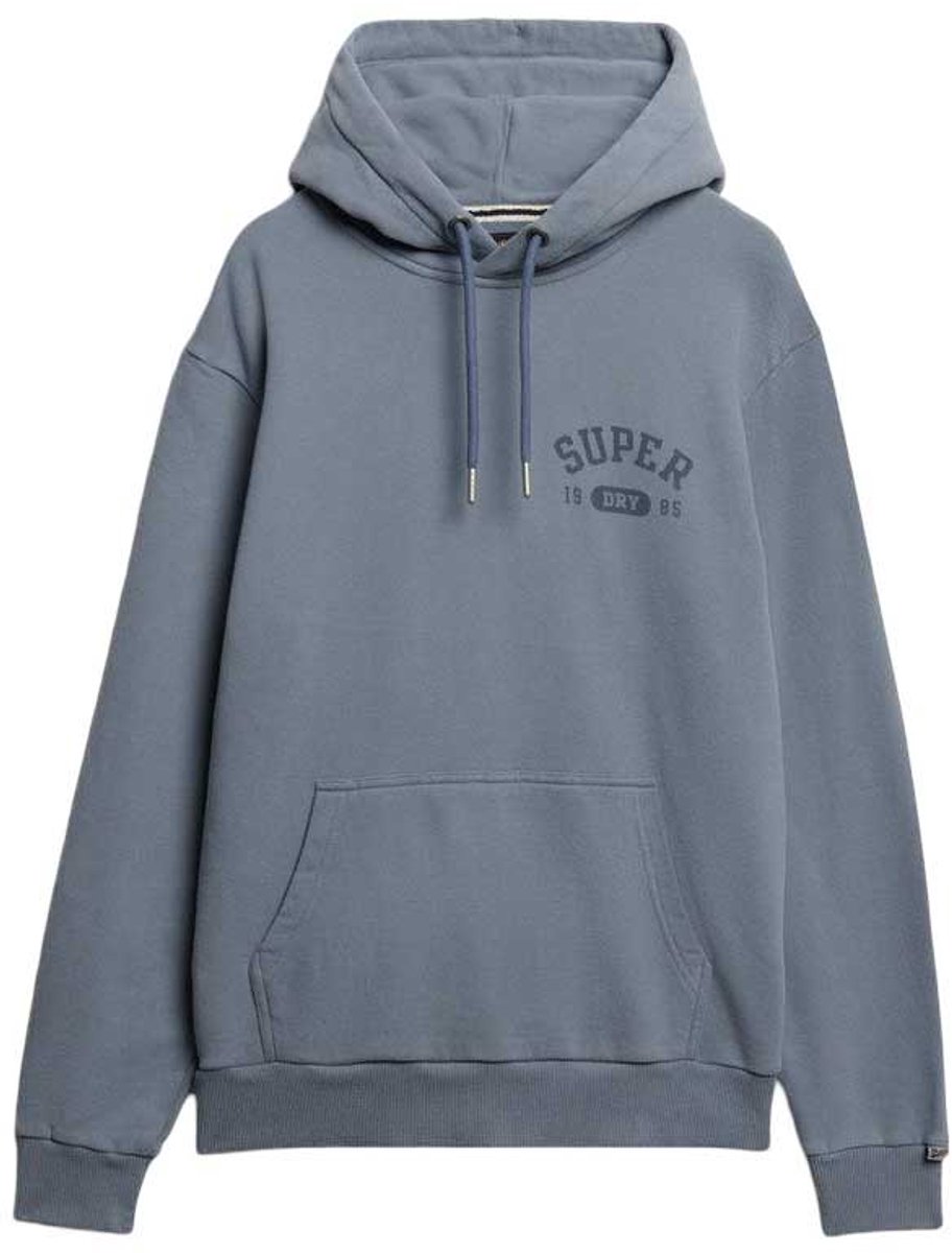 Superdry Athletic Essentials Hoodie Heren Hoodies Grijs