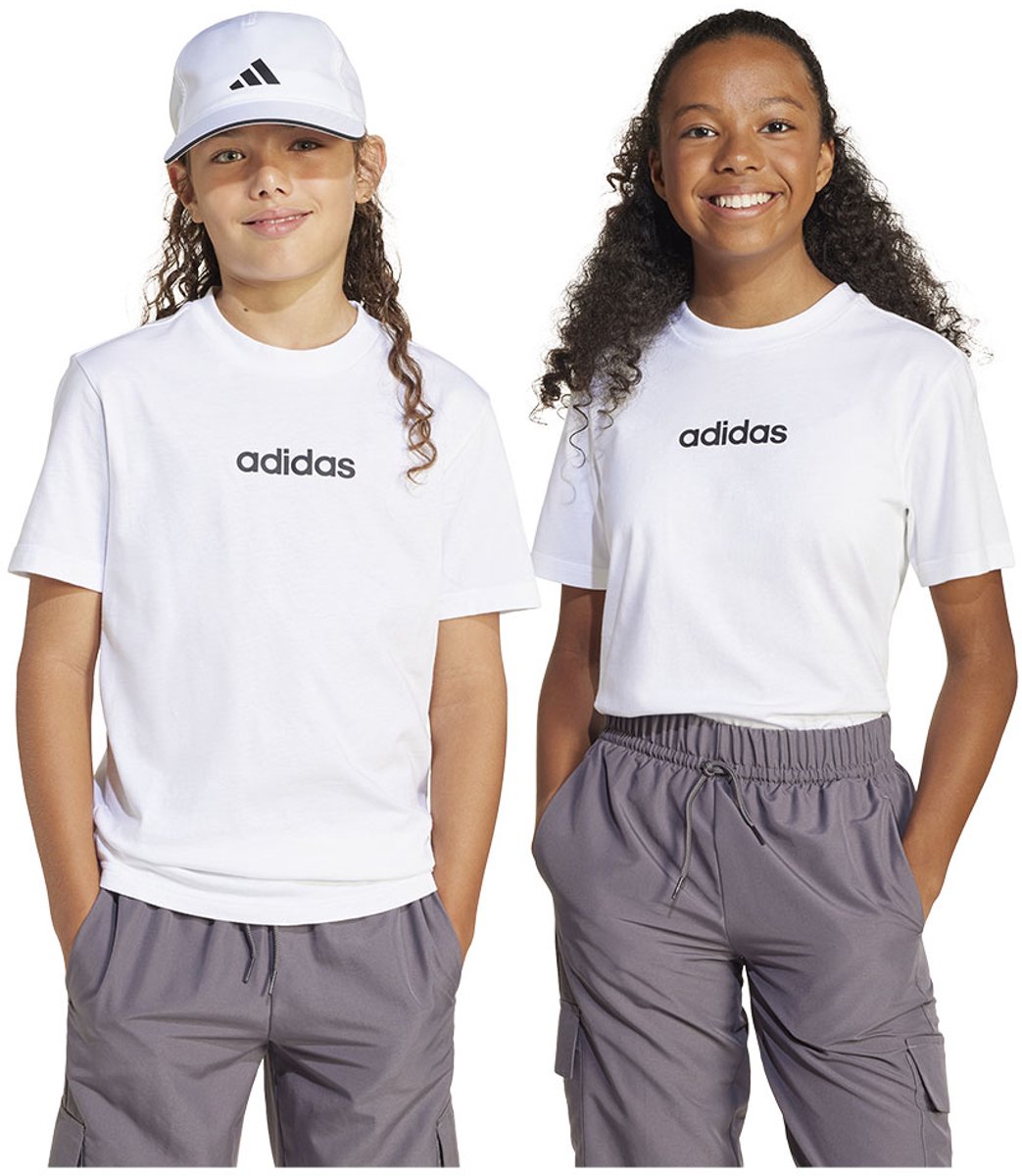 Adidas Essentials T-shirt Met Korte Mouwen 11-12 Years Jongen Zwart
