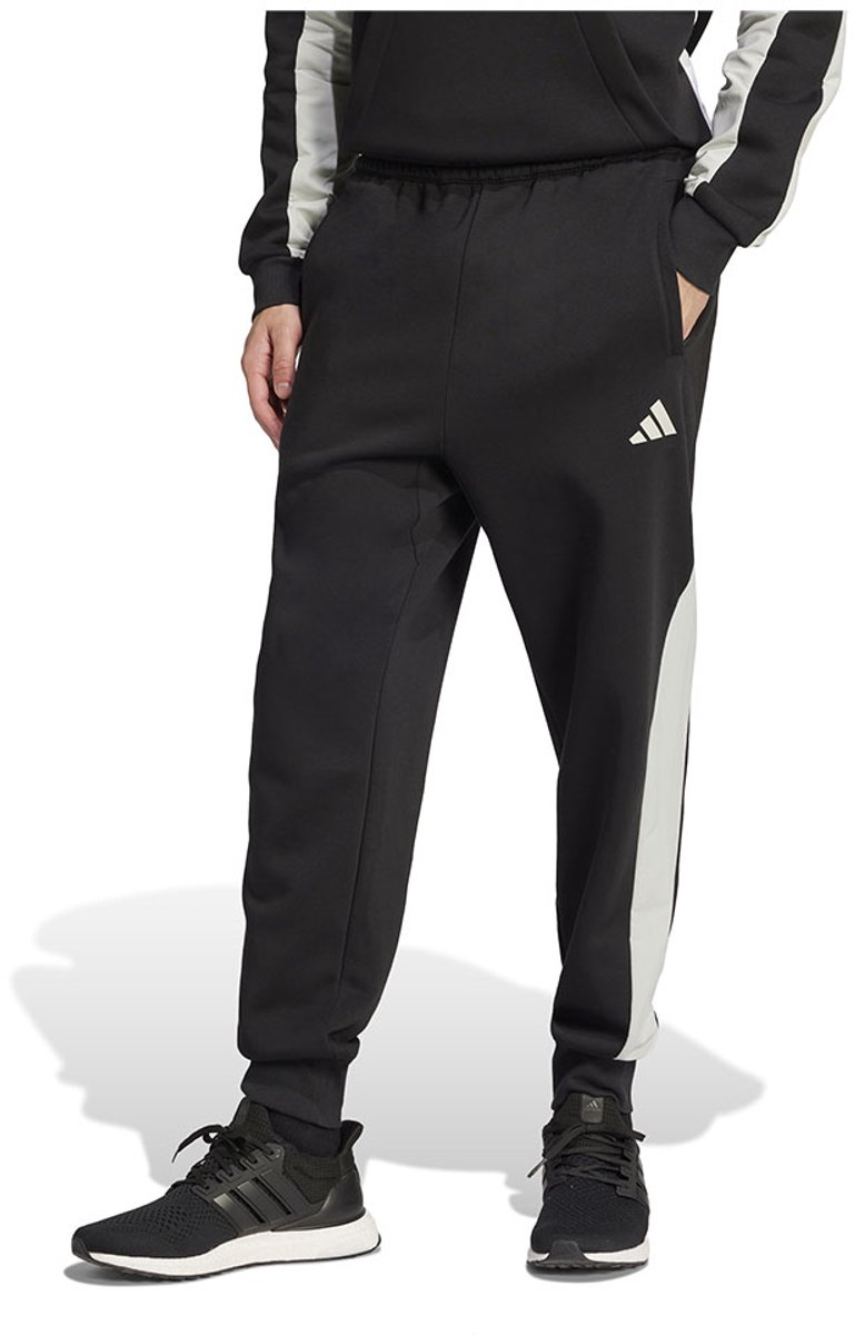 Adidas Seasonal Essentials Colorblock Broek XL Regular Man Zwart