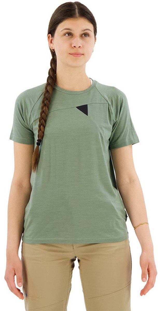 KlÄttermusen Fafne T-shirt Met Korte Mouwen Groen S Vrouw