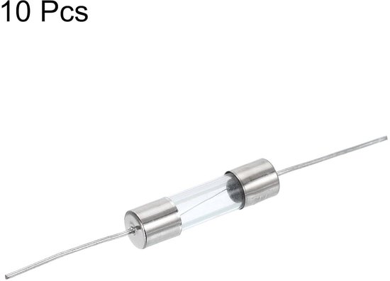 Allecto plus - Glazen buiszekeringen 10 stuks - 5x20 mm - 4A - 250V