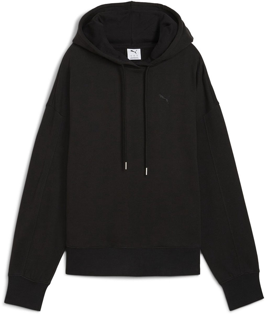 Puma Her Oversized Hoodie Vrouw Zwart