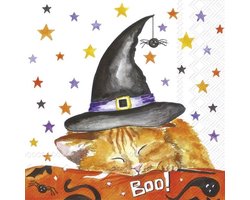 Cocktail servetten Witch little helper - IHR - 25x25 cm