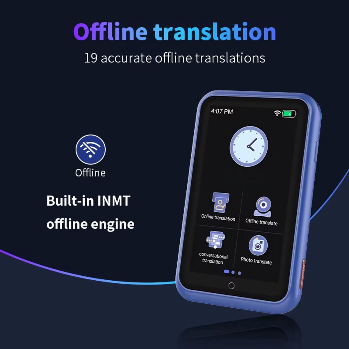 Weij Services 4G Vertaler AI Spraak- en Fotovertaling - afbeelding 3