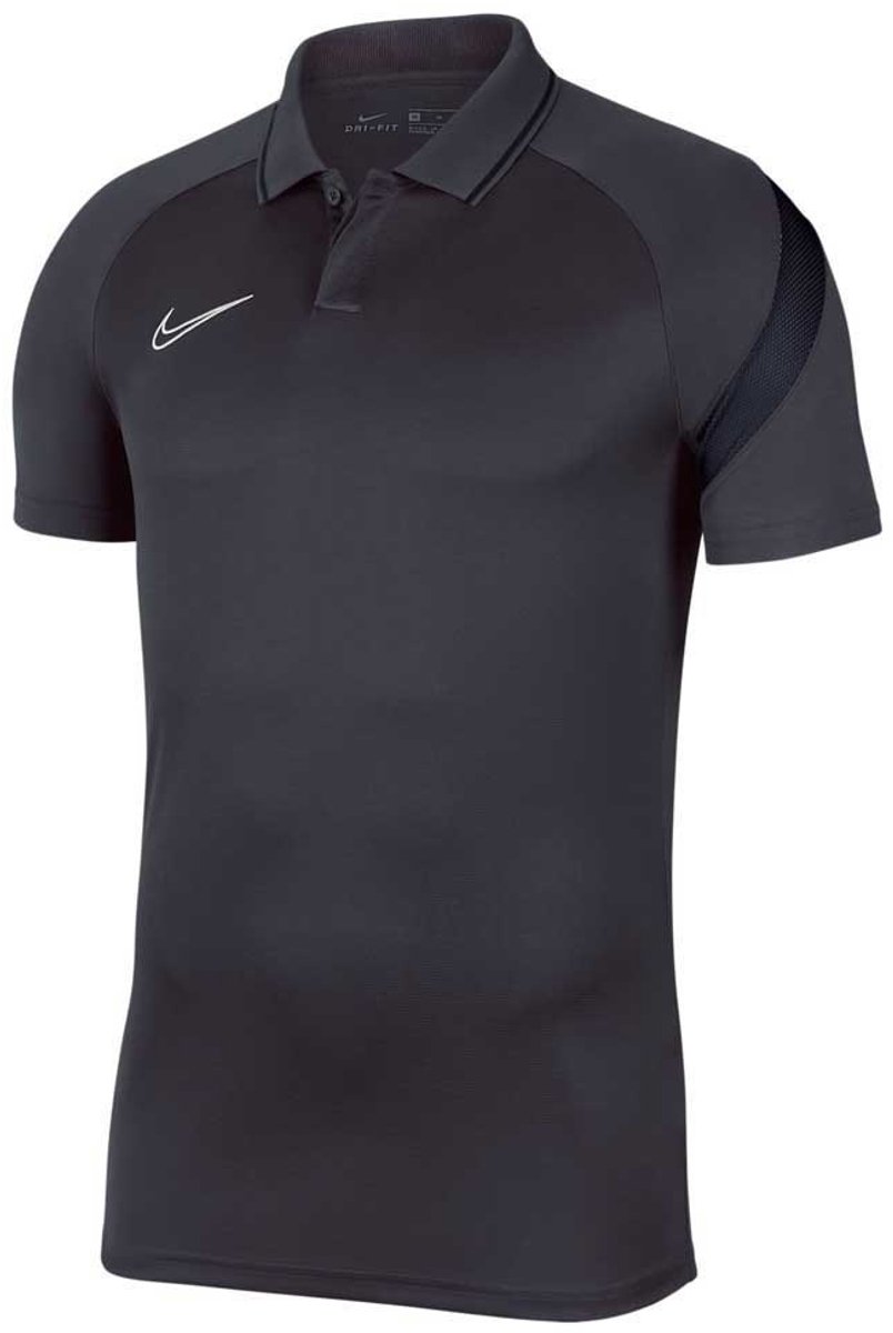 Nike Academy 20 Pro Dri-fit Korte Mouw Poloshirt 2XL Man Antraciet