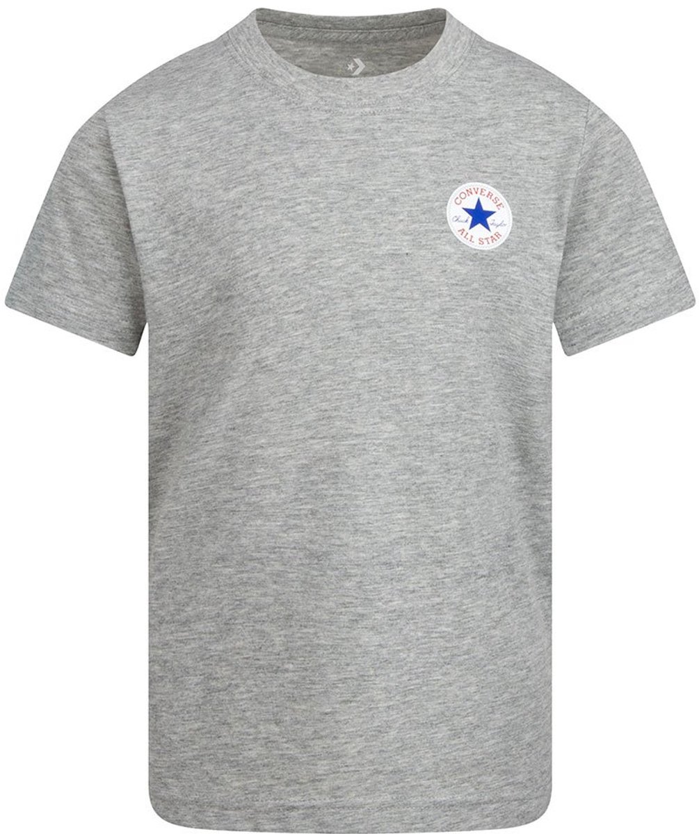 Converse Kids Printed T-shirt Met Korte Mouwen 5-6 Years Grijs