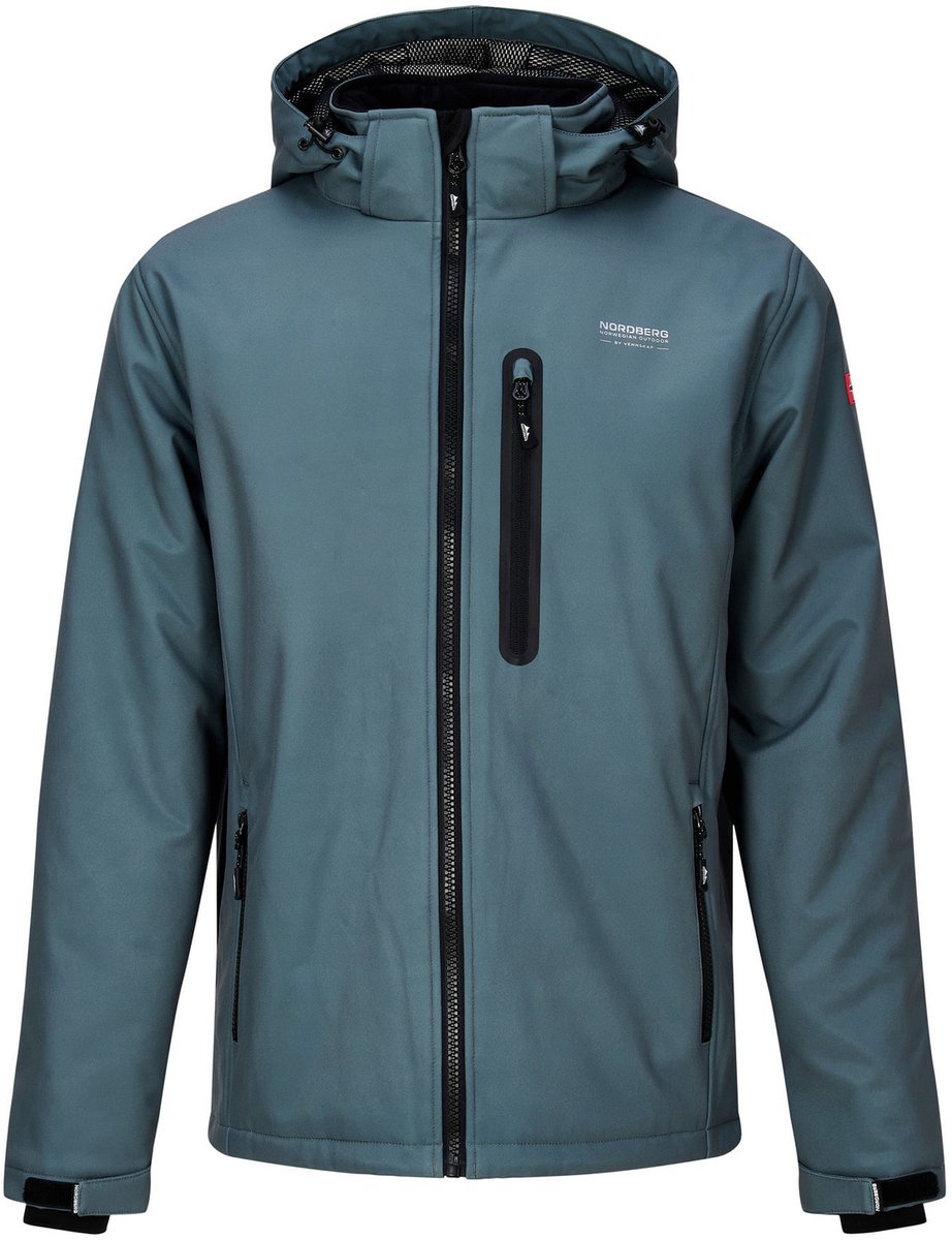 Nord Berg Padded Softshell Laser Heren Jas Xxxl Groen