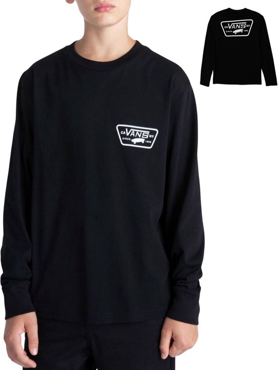 Pull Vans à manches longues et dos entièrement patché Junior - Taille S