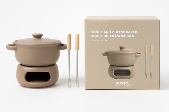 Mini Fondue Set Fr 2 Personen
