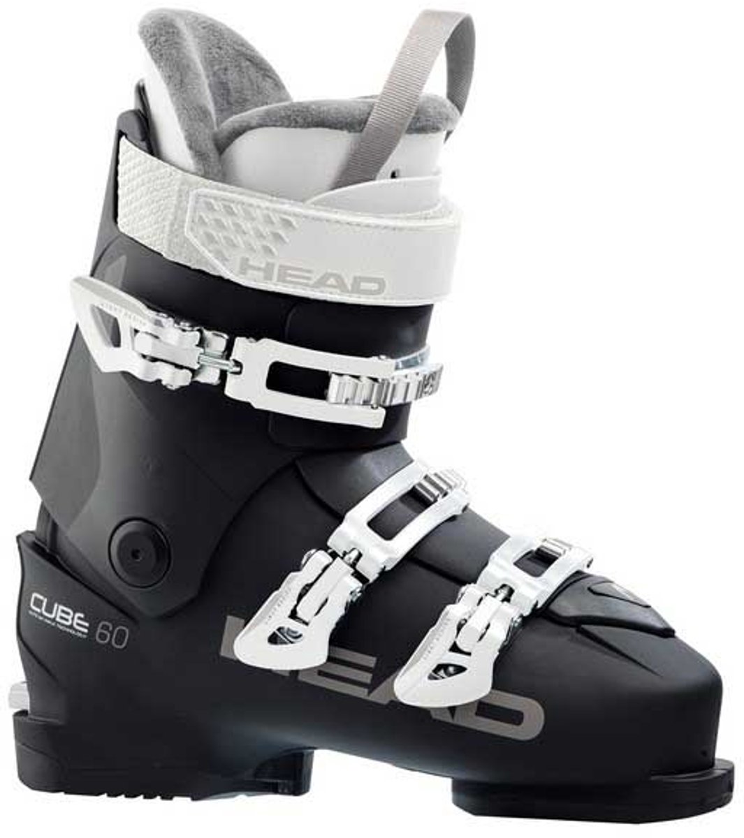 Head Cube3 60 Alpineskischoenen Voor Dames 23.5 Vrouw Zwart