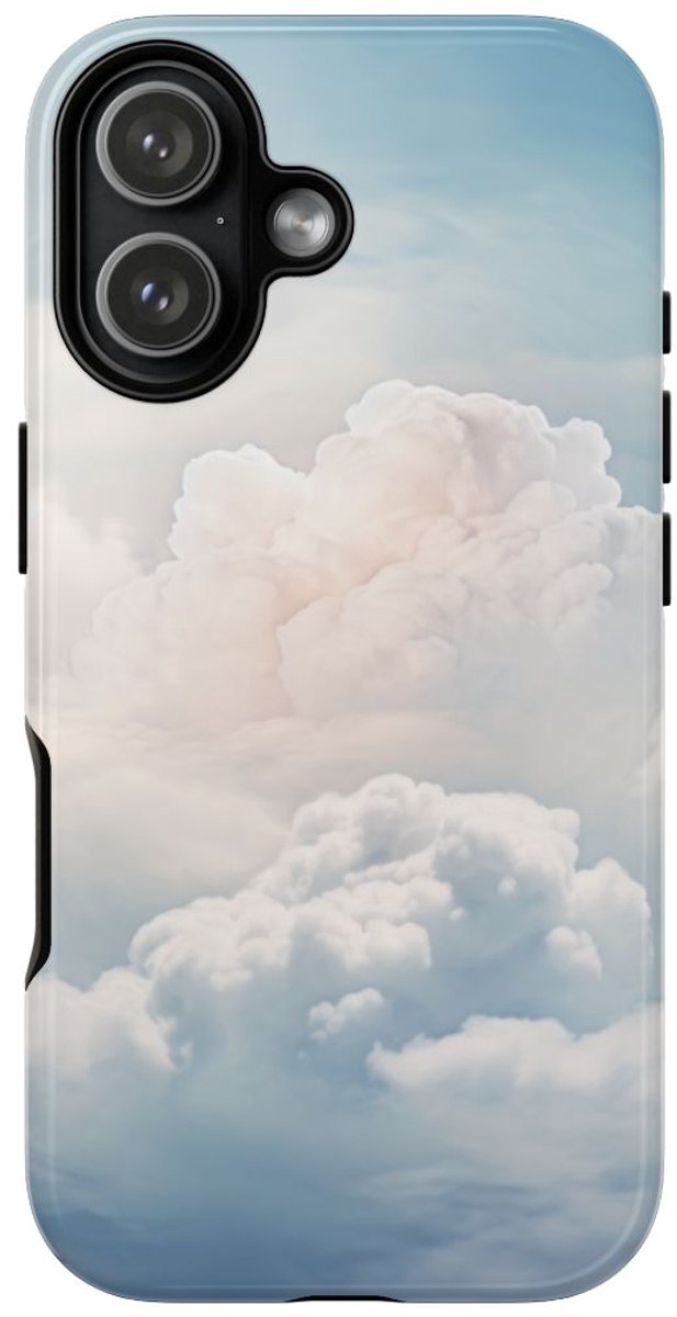 Dromerige Zachte Wolkenlucht – Telefoonhoesje Geschikt voor iPhone 17