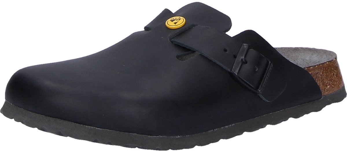 Birkenstock Dames Muil Boston ESD 54265 Zwart