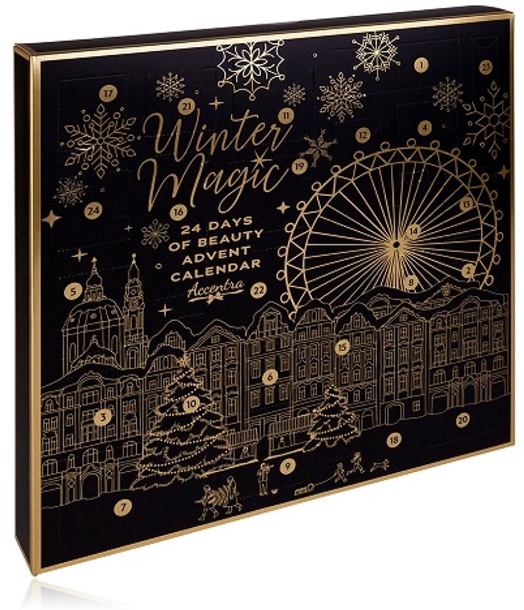 Adventskalender 2025 - winter magic - bad en body - beauty - advent kalender - wellness - 40 x 4,8 x 40 cm – foto 2