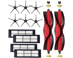 Geschikt voor Vervangende kit Geschikt voor Roborock S6/S5 MAX S50 S51 S60 T6 stofzuigeronderdelen en accessoires